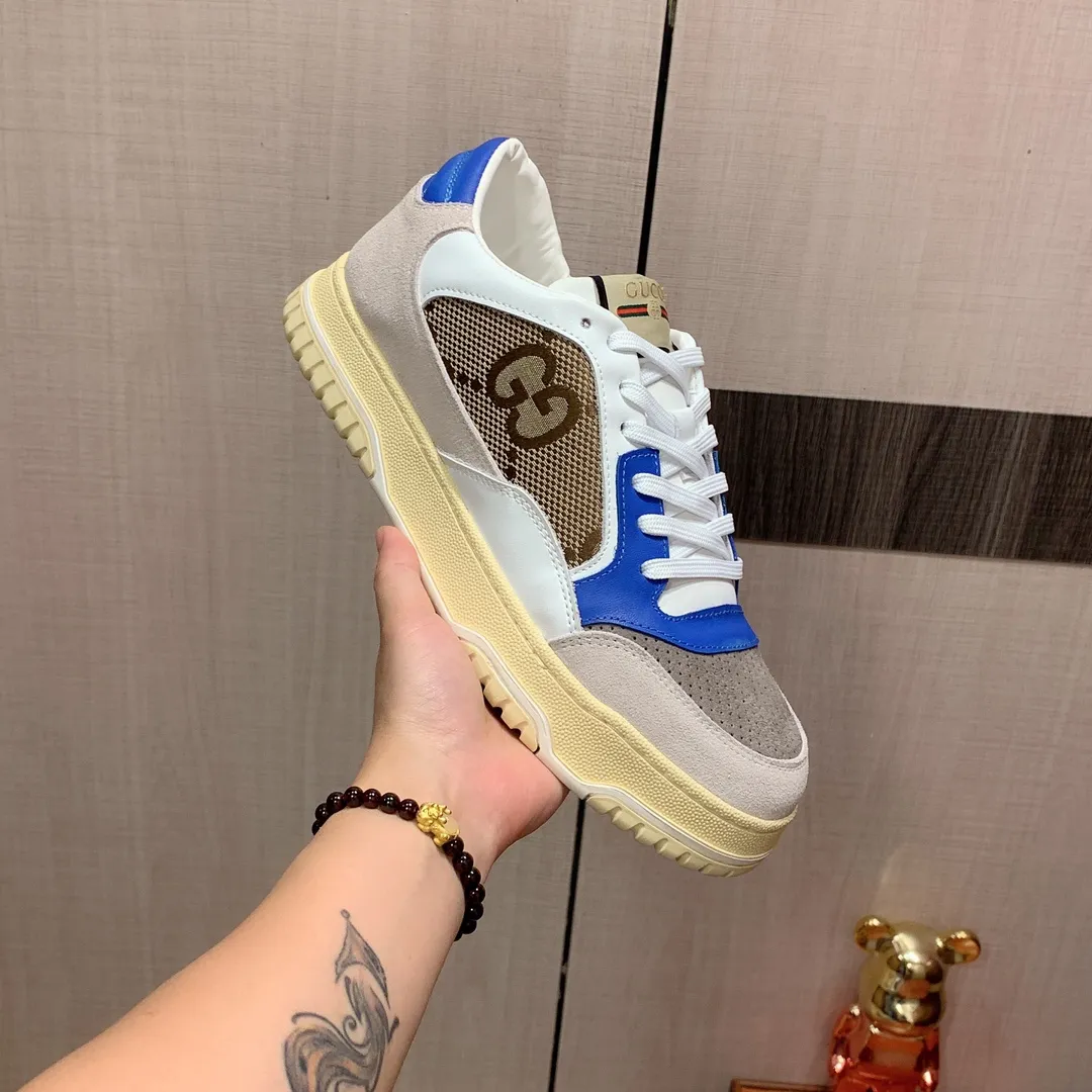 Men's Men's Shoes💰442💰💰🎩🎩[Lightning][Lightning] "GUCCI*" The latest and most popular casual shoes, top brand [Seduce] luxury ~ purchasing agent, top quality ~. [Strong] The upper is made of imported breathable cloth fabric with cowhide material ➕ breathable sheepskin feet (•) and fine workmanship. The original stylish and stylish soft rubber wear-resistant and non-slip outsole is light and comfortable on the feet. The real thing looks better in real photos. No. 013: code: 38-44, 3️⃣ colors selected